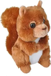 Wild Republic Red Squirrel 7"Stuffed Animal, Plush Toy, 7 inches