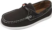[HOMEHOT] Boys Slip on Loafers Causal Boys Dress Shoes (Little Kid/Big Kid)