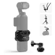 NEEWER Pocket 3 Cage Aluminum Alloy Gimbal Video Recording Rig with Camera