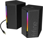 Computer Speakers, PC Speakers for Desktop with RGB, Volume Control, Gaming Spea