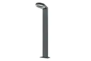 LED Bollard Light Hoop Grey 3000K IP54 H800mm