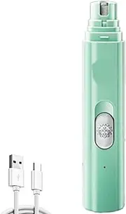 Furrybasics Silent Paw Pro, Rechargeable Electric Quiet Dog Nail Grinder, 2-Speed Rechargeable Pet Nail Trimmer, Suitable For Dog And Cat Nails Trimming, Silent Trimmer (Green 1PC)