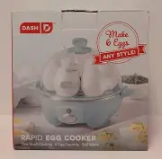 Dash RAPID EGG COOKER 6 Egg Capacity Electric Hard Boiled Poached Scrambled