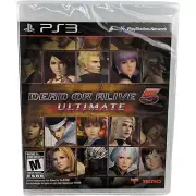 Dead or Alive 5: Ultimate - PlayStation 3 PS3 - NEW AND SEALED COLLECTORS