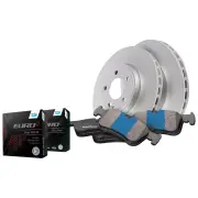 Bendix Front Euro+ Disc Rotors & Pads for Mercedes-Benz B-Class B250 W242 W246