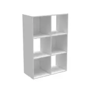Flexi Storage Clever Cube 2 X 3 White Compact Storage Unit