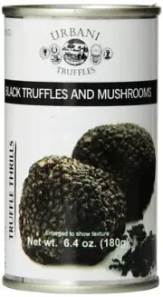 Urbani Truffles Black Truffle Sauce with Mushrooms 634 Ounce Gourmet Flavor