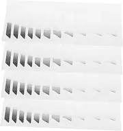 SECFOU 4 Pack Guitar Fretboard Stickers Electric Guitar Decals Self-adhesive Fingerboard Decals Musical Instrument Stickers
