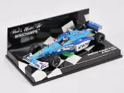 Minichamps F1 1/43 - Benetton Playlife B199 - Alexander Wurz #10 - 1999 model f1