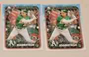 TYLER SODERSTROM (2) RC 2024 HOLIDAY #H127 OAKLAND ATHLETICS