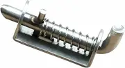 Toddmomy Sturdy Pet Cage Lock Spring Bolt Thickened Latch Gate Latches Security Door Lock for Pets