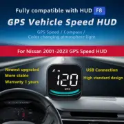 For Nissan 2001-2023 HUD Head GPS Speedometer Digital Display Speed Warning (for: Nissan)