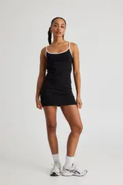 [Factorie] Factorie - Bobbi Mini Dress - Black XS BLACK