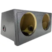 Dual 8" Mega Bass Series CAMARO 2010-2015 Subwoofer Box Sealed 2x10" Woofers