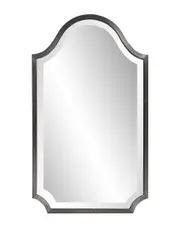 Howard Elliott Bosworth Brushed Titanium Shield Mirror