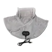 NNEOBA USB-Powered Heated Shoulder & Neck Wrap Grey