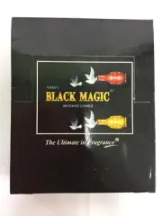 Black Magic Kamini Incense Cones long lasting Jumbo Value Pack (total 120 cones)