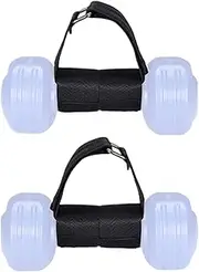 Dumbbell Shoe Attachment, 2X Adjustable Tibialis Trainer, Home Gym Equipment, Wear-Resistant Ankle Brace Set for Hamstring Curls