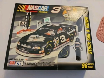 Nascar Mega Bloks - Dale Earnhardt #3 - 96 Pieces Building Set