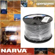 Narva 10A 3mm Twin Core Sheathed Cable 30M Red/Black with Black Sheath