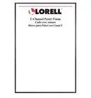 Poster Frame Lorell Stylish Poster Frame, 18 x 24 (49213) Black Lorell