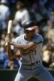 Mark Belanger Of The Baltimore Orioles Stands At The Plate 1 Old Photo