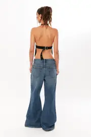 [Supré] Supré - Scarlette Backless Halter Top - Black 16 BLACK
