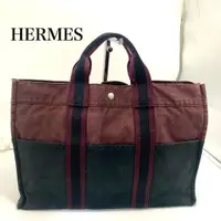 在飛比找蝦皮購物優惠-HERMES 愛馬仕 男裝 托特包 Fourre Tout 