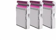 Kodak 30 Pack of 3 x3 Cartridge All-in-One Paper and Colour Ribbon Cartridge Refill - Compatible with Instant Mini 3 Retro and Instant Camera Mini Shot 3 Retro