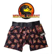 Mortal Kombat SWAG Boxer Briefs, Men's Size L, Underwear, Video Game C5 MP