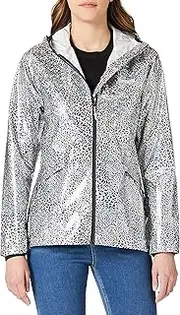 [REGATTA] Womens Turla Waterproof Breathable Lightweight Jacket, Holographanimal, 12