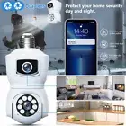 360° 1080P E27 Light Bulb Camera Wi-Fi Dual Lens Home Security PTZ CCTV IP Cam