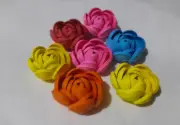 Multicolor DIY Paper Quilling Handmade Flowers for Paper Craft many Deco Lot-30