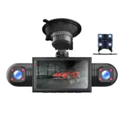 1080P HD Car Dash Cam 4 Channel Front Left Right Rear Loop Recording G-Sensor