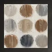 Frame Company Watson Range Abstract Balance VIII by Lisa Audit, Photo Frame - 10 x 10 Inches, Black