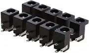 Eigell 10x 5.5x2.1mm Electrical s Female Connector DC Current PCB Mount