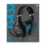Logitech G432 981-000824 Over the Ear Gaming Headset - Black
