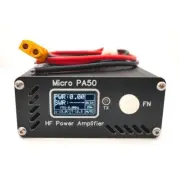 Micro PA50+ (PA50 Plus) 50W Shortwave HF Power Amplifier SWR Meter