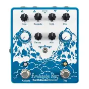 EarthQuaker Devices Avalanche Run V2 Delay and Reverb Pedal Blue