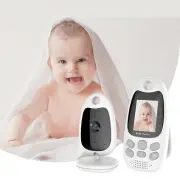 Baby Monitor Camera 2.0 Inch LCD Wireless Music Intercom Portable Temp - Monitor