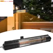 Patio Heater Electric Infrared Heating Home Garden Indoor Outdoor Waterproof Ele