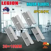 Safety Scraper Razor Blade Box Cutter Paint Window Oven Glass Cooktop Blades AU