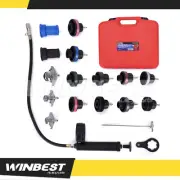 18x Radiator Pump Pressure cooling Leak Tester Checker Kit for Motorcycle Car