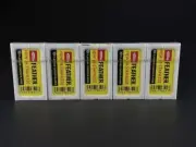 50 Feather Shaving Razor Blades Stainless Double Edge Original Made in Japan DE