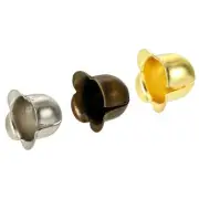 Pull Cord End, Blind Cord Metal Bead, Light Flower Type Pull End 3 Color,12pcs