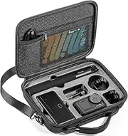 Tomat Osmo Action 3 Carrying Case for DJI Osmo Action 3/Action 4 Camera Accessories Hard Shell Bag Travel Case Compatible with DJI Action 3/Action 4 Adventure Combo