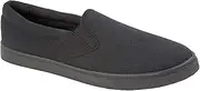 Mens Canvas Slip On Casual Plimsoll Espadrille Pumps Loafers Deck Trainers Shoes Size 7-12