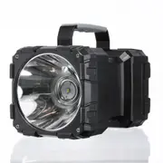 Double Light Usb Rechargeable Led Flashlight and Powerbank