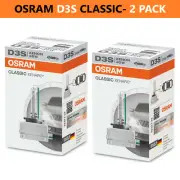 2x OSRAM Xenarc D3S - 66340 CLC 12V 35W 4300K PK32d-5 HID Xenon Headlight Bulb