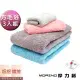 【MORINO摩力諾】抗菌防臭超細纖維簡約方巾毛巾浴巾三件組